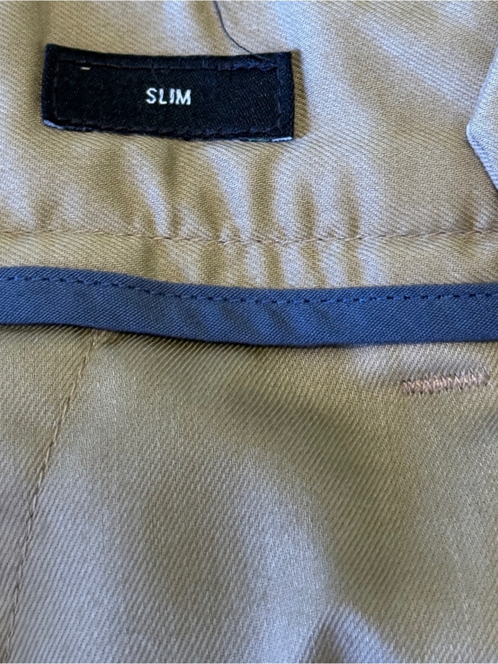 Bonobos Thursday Slim Beige Tan Chino Pants Men's sz 33x32(read) - Picture 5 of 11